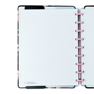 Caderno Inteligente Classical Rose Black Médio Interior