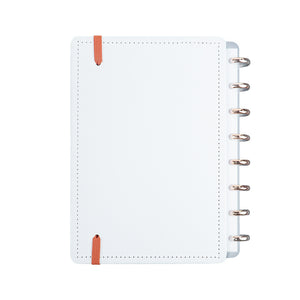 Caderno Inteligente All White A5 Contracapa