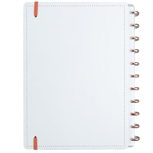 Caderno Inteligente All White Grande Contracapa