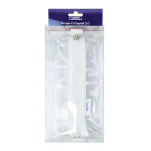 Estojo inteligente crystal 2.0 Branco Embalagem Frente