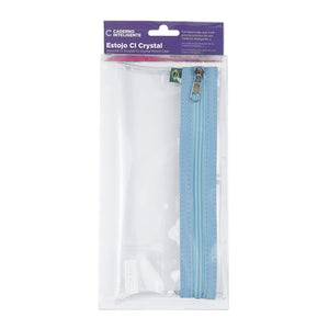 Estojo para Caderno Inteligente Crystal Baby Blue Embalagem Frente