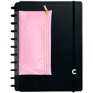 Estojo para Caderno Inteligente rosa Verso