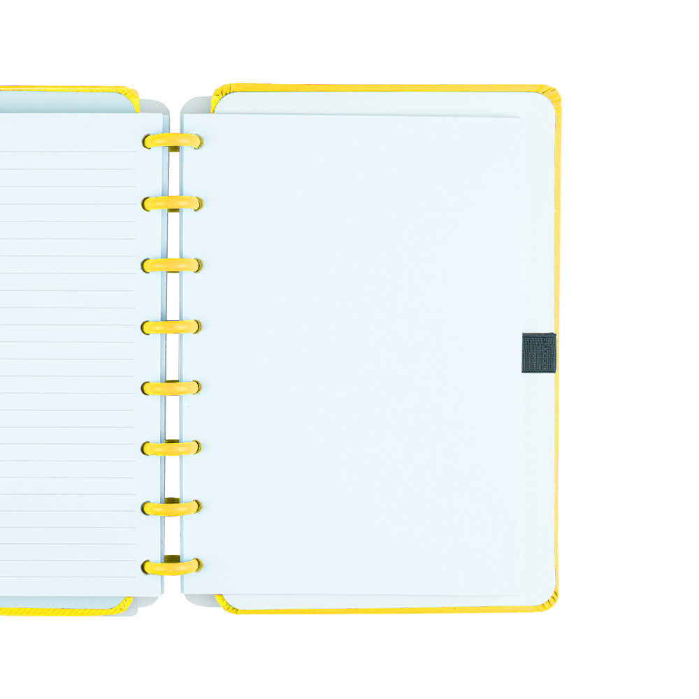Caderno Inteligente All Yellow A5 Contracapa