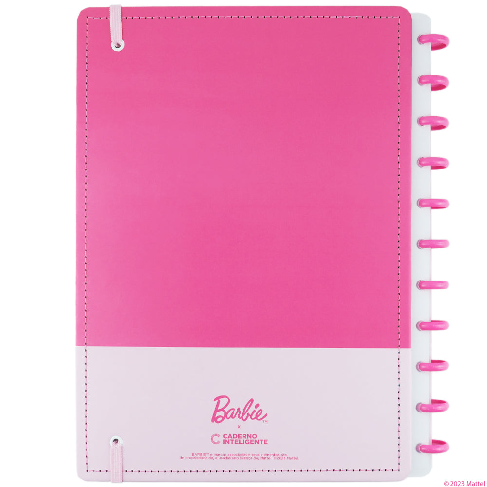 Caderno Inteligente BARBIE™ Pink Grande Contracapa