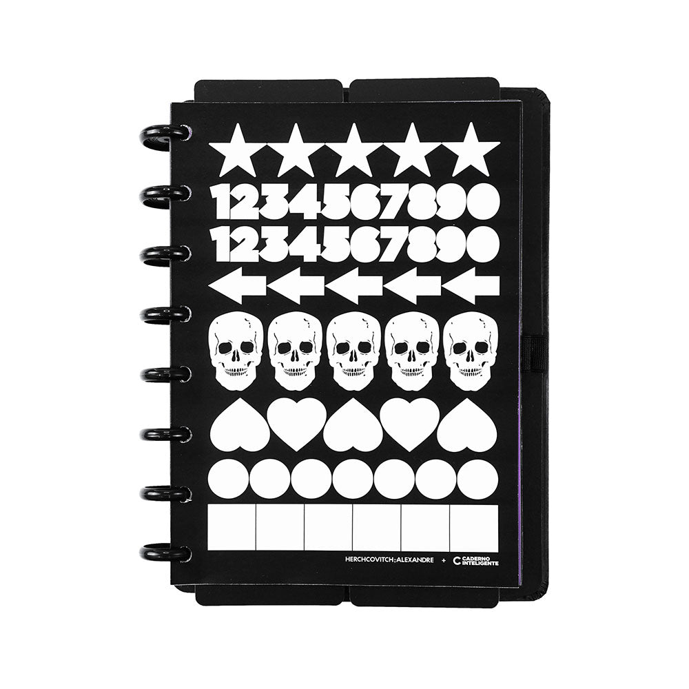 Caderno Inteligente Black Ink by Alexandre Herchcovitch A5 Interior