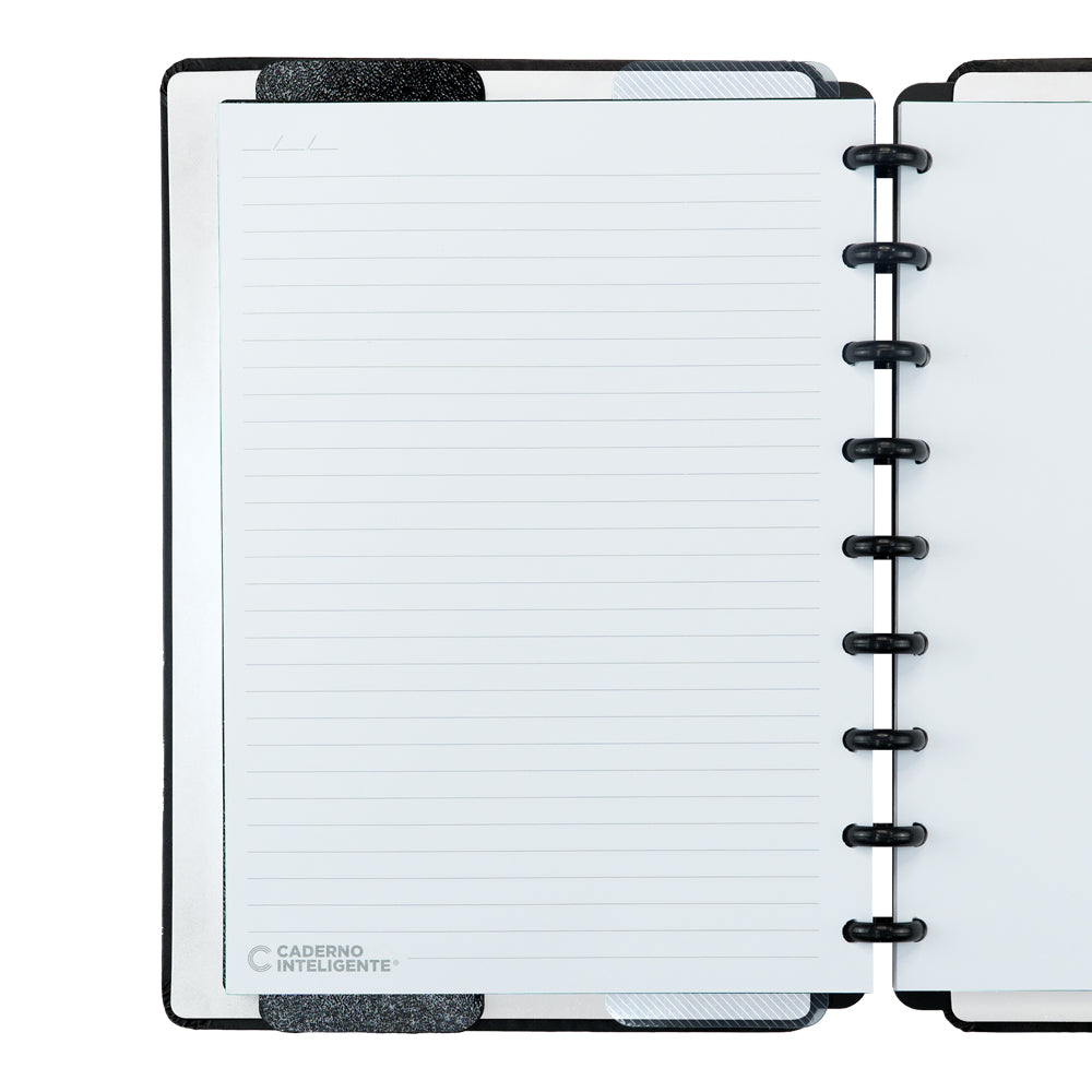 Caderno Inteligente Black Médio Interior
