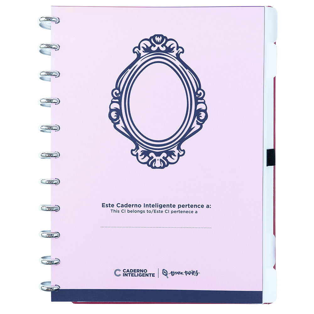 Caderno Inteligente BT CHERRY by Bruna Tavares Grande Interior