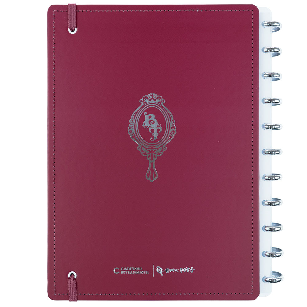 Caderno Inteligente BT CHERRY by Bruna Tavares Grande Contracapa