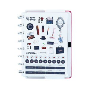 Caderno Inteligente BT CHERRY by Bruna Tavares A5 Interior