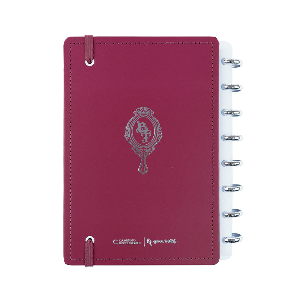 Caderno Inteligente BT CHERRY by Bruna Tavares A5 Contracapa