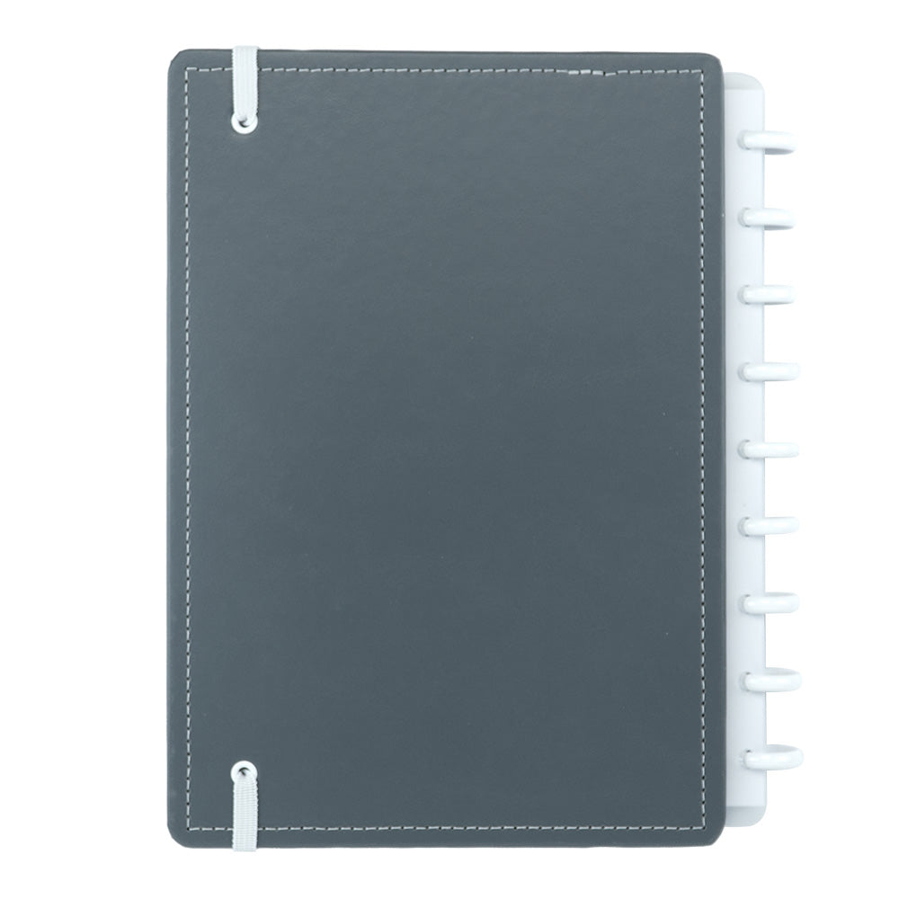 Caderno Inteligente Cool Grey Médio Contracapa