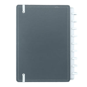 Caderno Inteligente Cool Grey Médio Contracapa