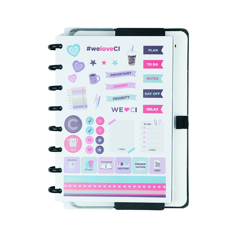 Caderno Inteligente Dark Green A5 Interior