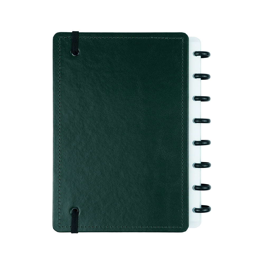 Caderno Inteligente Dark Green A5 Contracapa