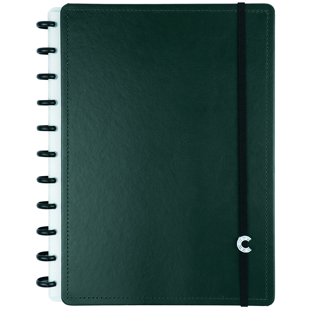 Caderno Inteligente Dark Green Grande Capa