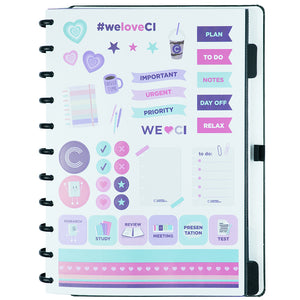Caderno Inteligente Dark Green Grande Interior