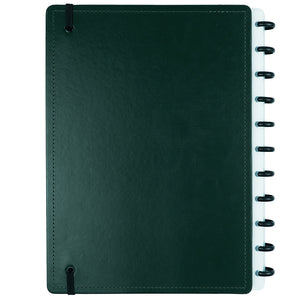 Caderno Inteligente Dark Green Grande Contracapa