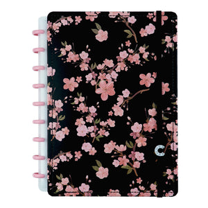 Caderno Inteligente Classical Rose Black Médio Capa