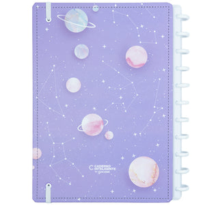 Caderno Inteligente Purple Galaxy ed. especial Gocase Grande Interior