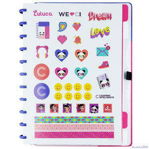 Caderno Inteligente Lulike by Luluca Grande Interior