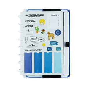 Caderno Inteligente Blue Creative Journal by Miguel Luz A5 Interior
