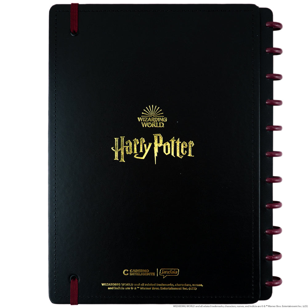 Caderno Inteligente Black by Harry Potter Grande Contracapa