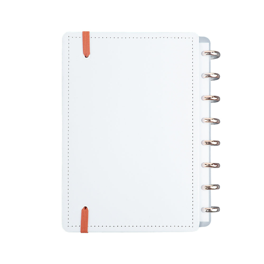 Caderno Inteligente All White A5 Contracapa