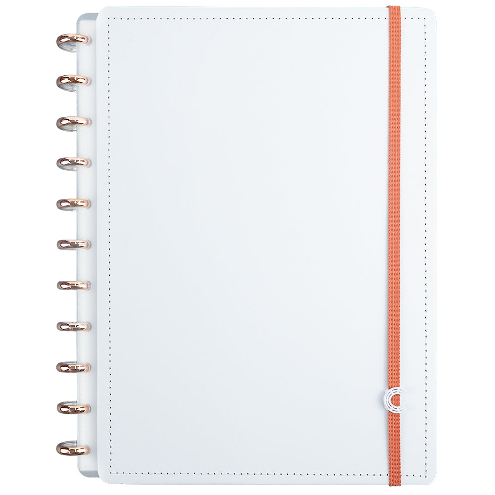 Caderno Inteligente All White Grande Capa