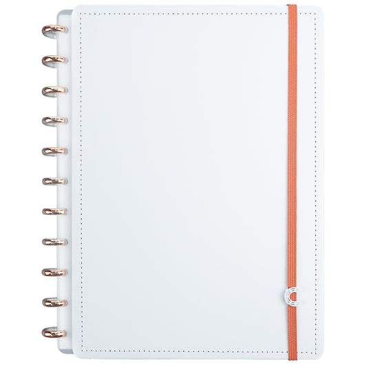 Caderno Inteligente All White Grande Capa