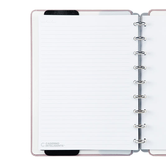 Caderno Inteligente Chic-Nude Médio Interior