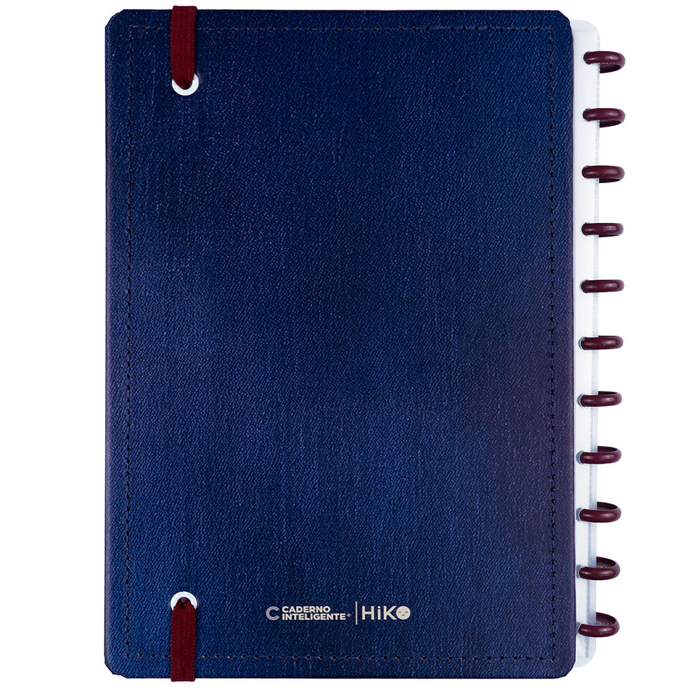 Caderno Inteligente Denim by HIKO Grande Contracapa