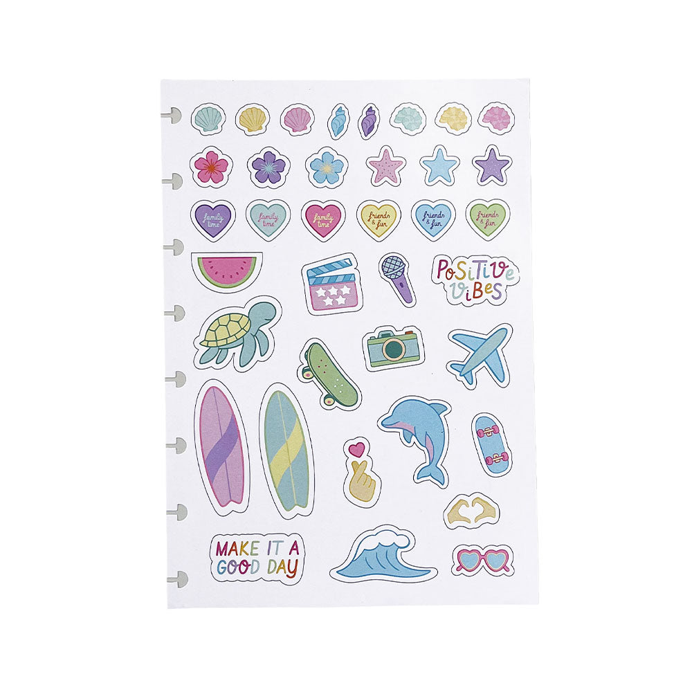 Caderno Inteligente Free Spirit by Luisinha Guanilho A5 Interior