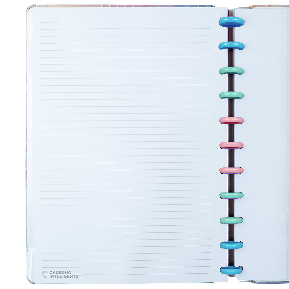 Caderno Inteligente Free Spirit by Luisinha Guanilho Grande Interior