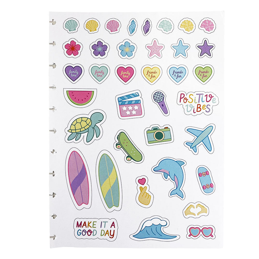 Caderno Inteligente Free Spirit by Luisinha Guanilho Grande Interior