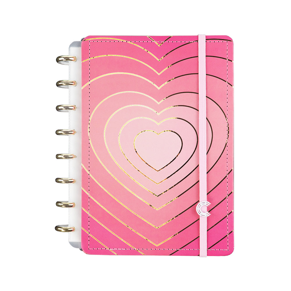 Caderno Inteligente Golden Love A5 Capa