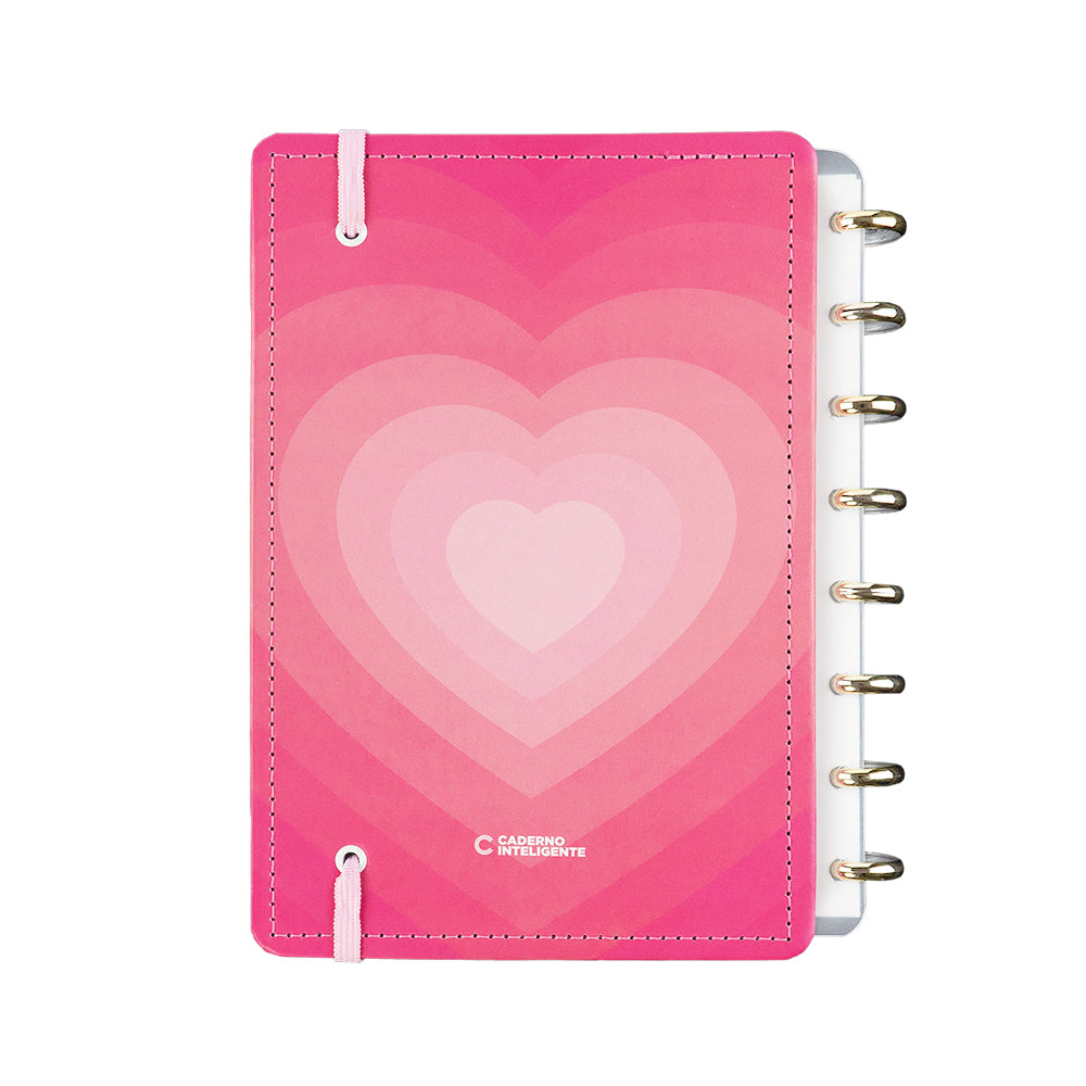 Caderno Inteligente Golden Love A5 Contracapa