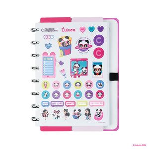 Caderno Inteligente Pandalu Glow by Luluca A5 Interior