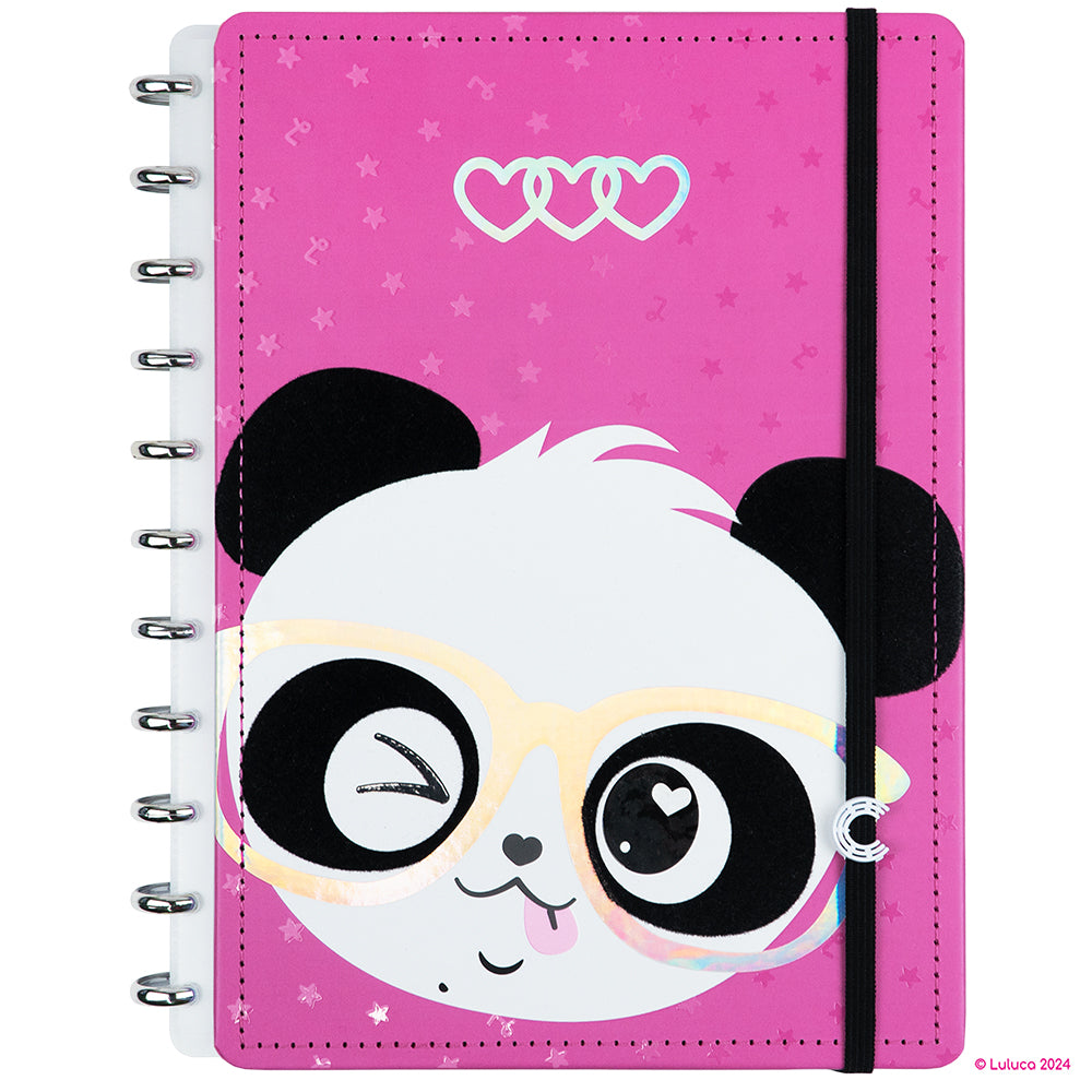 Caderno Inteligente Pandalu Glow by Luluca Grande Capa