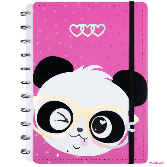 Caderno Inteligente Pandalu Glow by Luluca Grande Capa