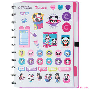 Caderno Inteligente Pandalu Glow by Luluca Grande Interior