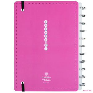 Caderno Inteligente Pandalu Glow by Luluca Grande Contracapa