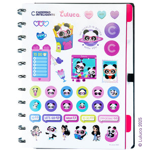 Caderno Inteligente Pandalu Star by Luluca Grande Interior
