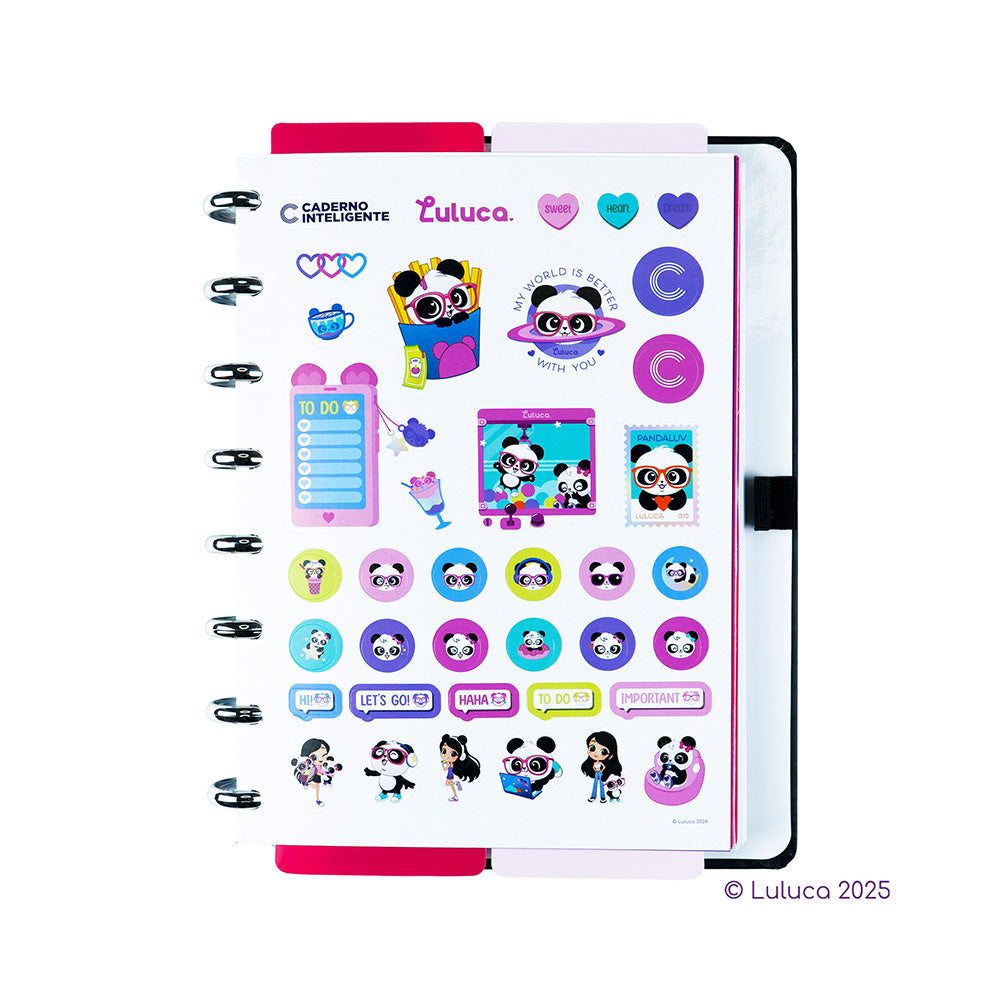 Caderno Inteligente Pandalu Star by Luluca A5 Interior