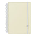 Caderno Inteligente Amarelo Pastel Médio Capa