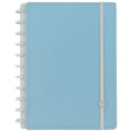 Caderno Inteligente Azul Pastel Grande Capa