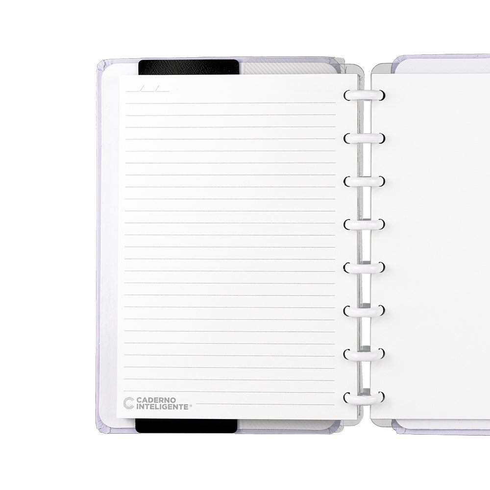 Caderno Inteligente Lilás Pastel A5 Interior