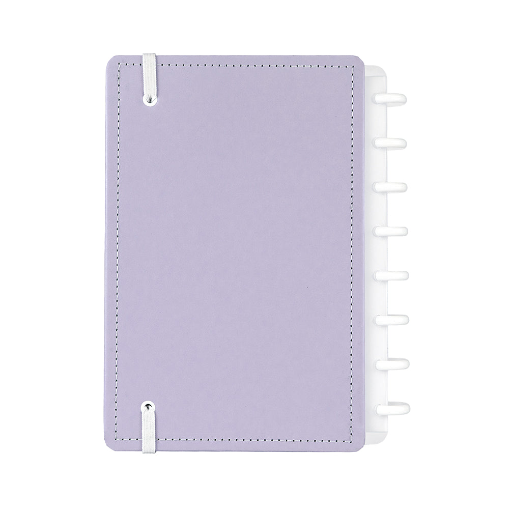 Caderno Inteligente Lilás Pastel A5 Contracapa