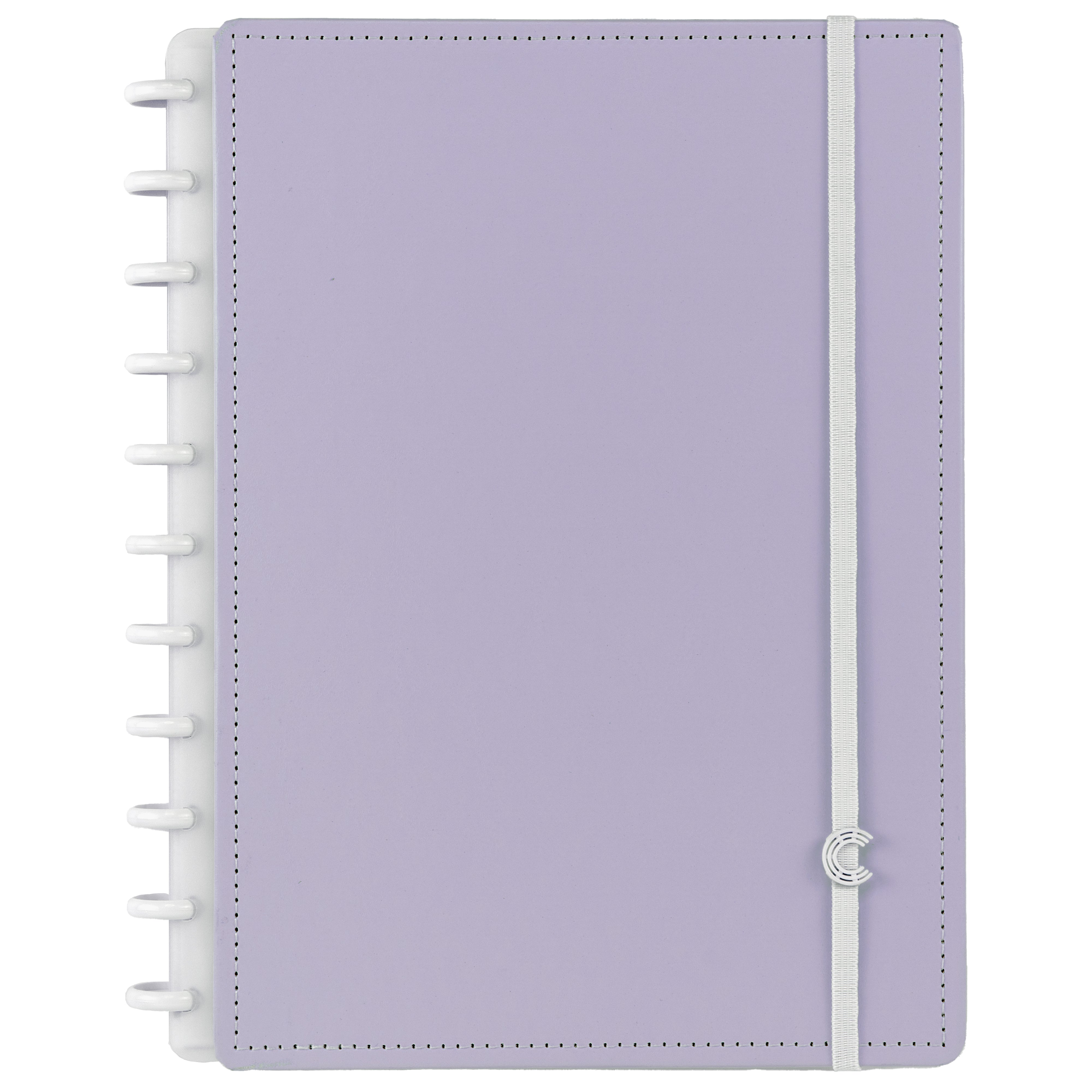 Caderno Inteligente Lilás Pastel Grande Capa