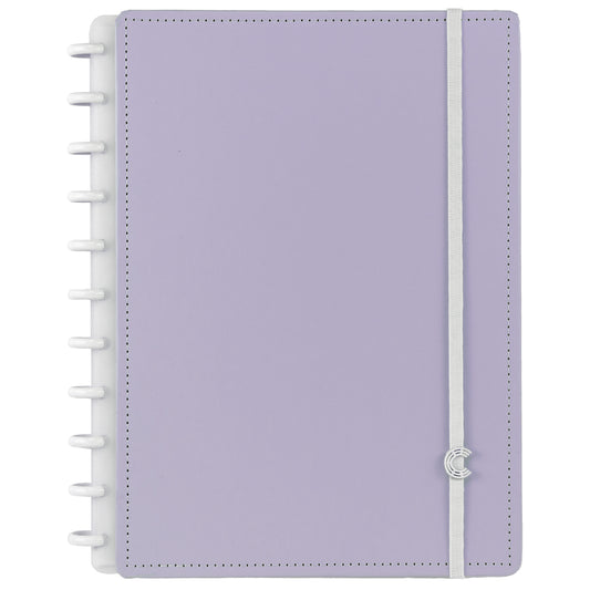 Caderno Inteligente Lilás Pastel Grande Capa