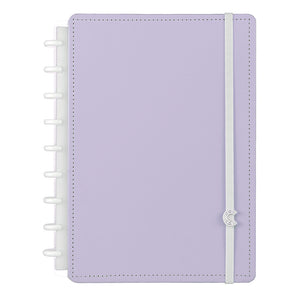 Caderno Inteligente Lilás Pastel Médio Capa